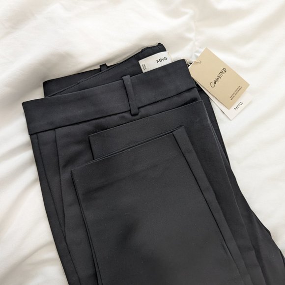 Mango NWT Slim Fit Trousers Size US8 (40EUR - Picture 10 of 13